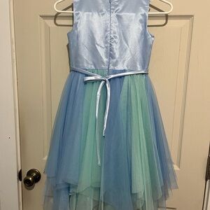 Bonnie Jean Light Blue Sequin Dress